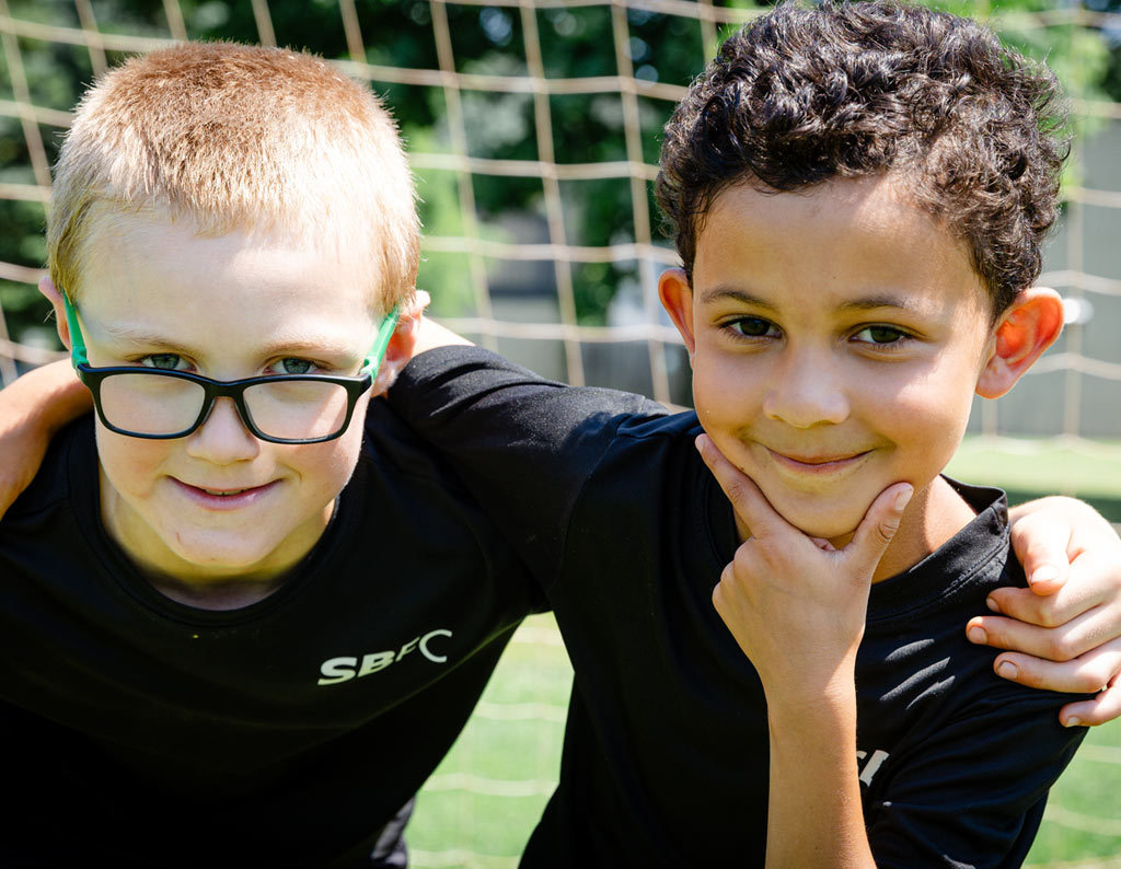 Recent SBFC Little BALR's graduates posing for a photo